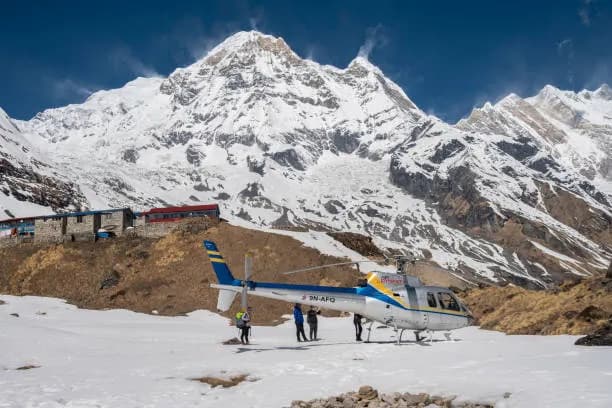 Annapurna Base Camp Helicopter Tour 2026 with Landing – Cost & Itinerary