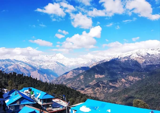 Photo 2: view from poonhill trek 1785843979706 cncytx