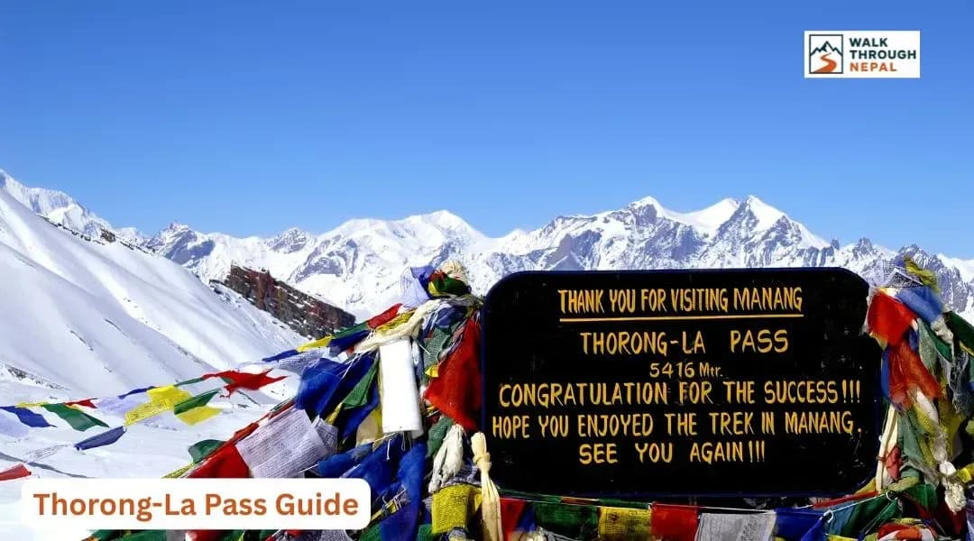 Thorong La Pass: Complete Guide to Nepal's 5,416m High Mountain Pass
