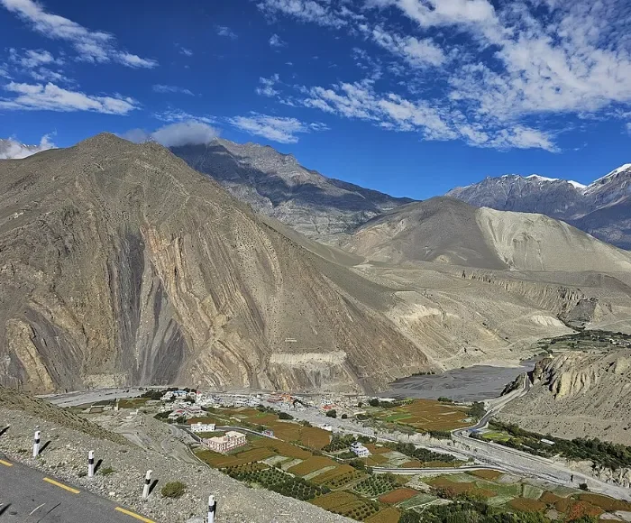 Kagbeni village at mustang