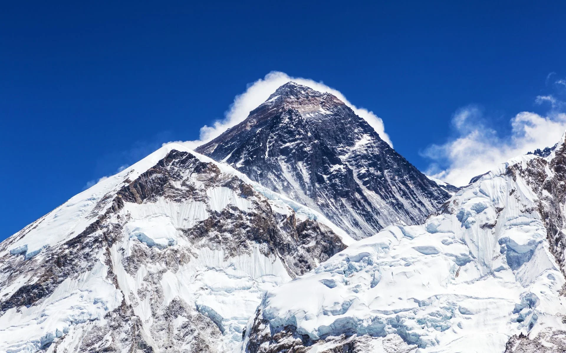 Mt. Everest from Nepal side