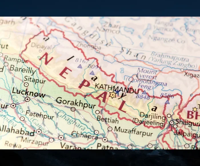 kathmandu location map