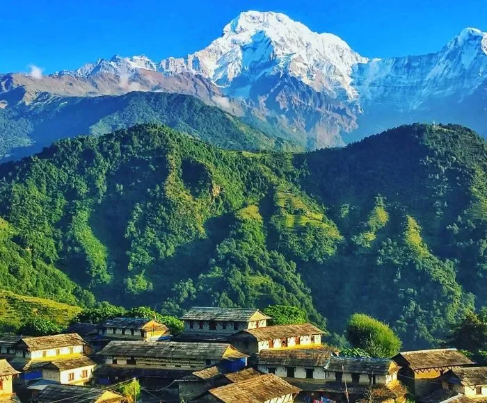 view from ghandruk