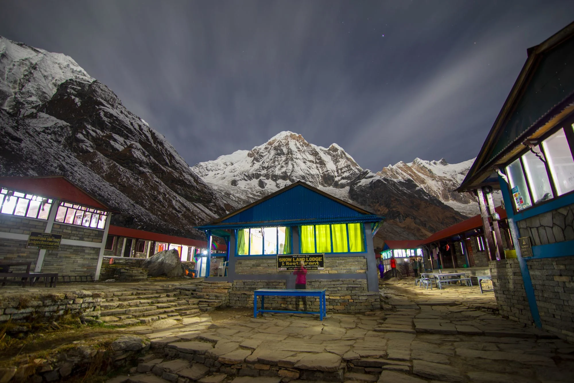 Photo 5: annapurna south peak from base camp night view 1790056818629 e3ae2u