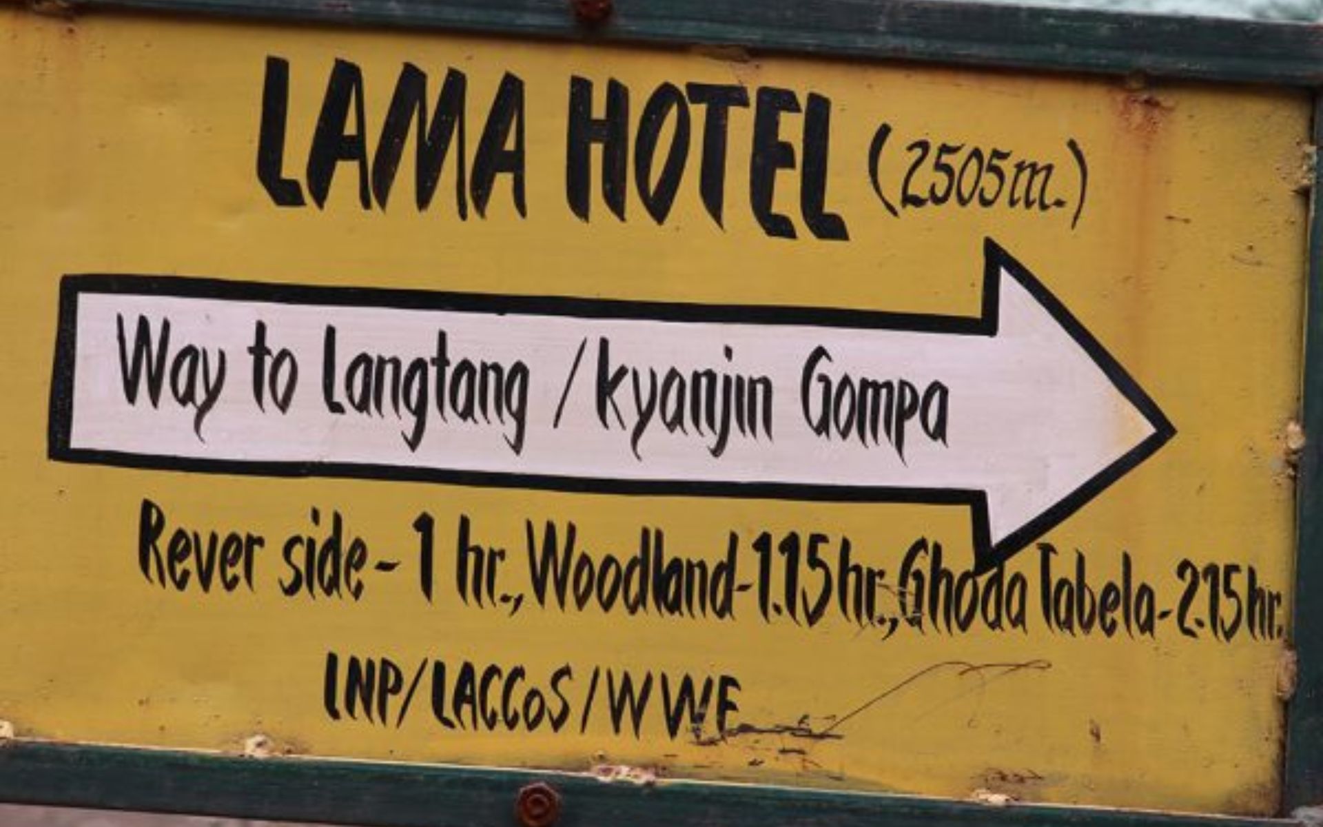 lama hotel langtang