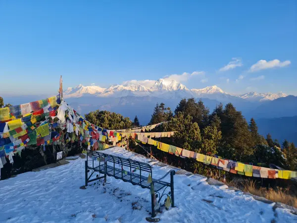 Photo 3: mountains and prayer flags poon hill winter 1790059745409 a1n3wm