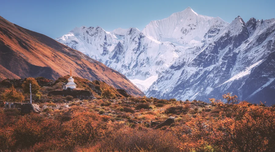 Photo 3: small gompa on the way to langtang 1790061073040 bk86em