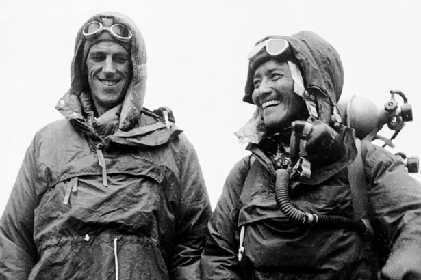 Tenzing Norgay Sherpa and Edmund Hilary - First Person to Climb Mount Everest